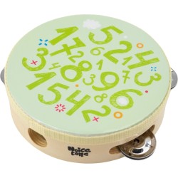 Noicetone M D001-4 15x4,5cm Green 5,9" Tamburína s blanou
