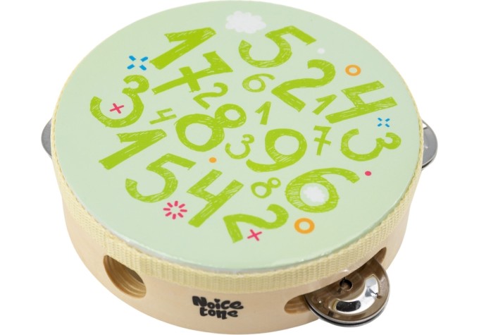 Noicetone M D001-4 15x4,5cm Green 5,9" Tamburína s blanou