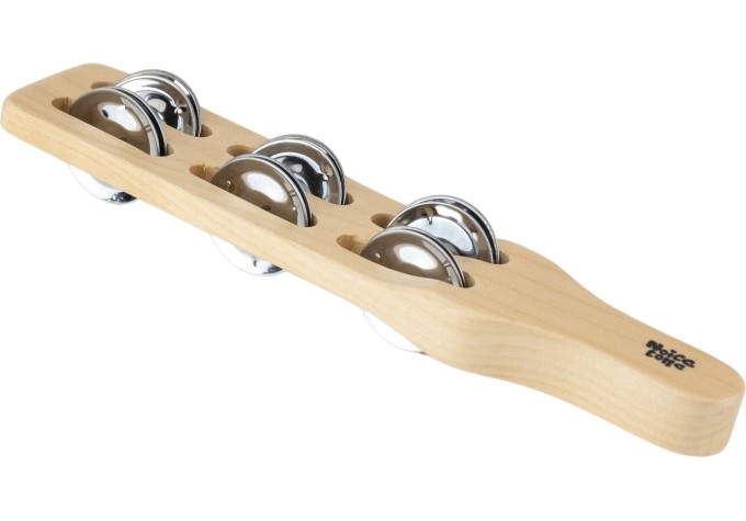 Noicetone S033-1 24x4,8cm Natural Rovná ručná tamburína