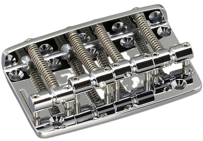 Gotoh 203B-4 C Chrome Kobylka pre basgitaru