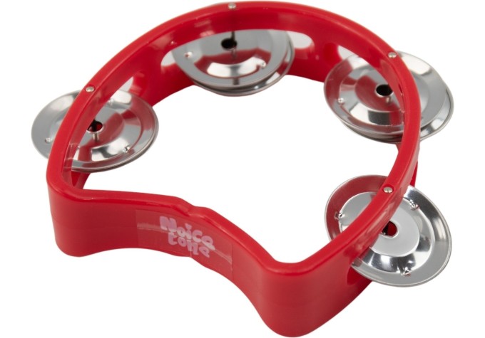 Noicetone D001-1 10cm Red 3,94" Ručná tamburína