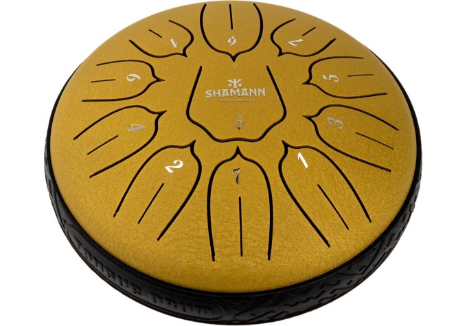 Shamann 6" 11 Notes D5-Major Gold Tongue Drum