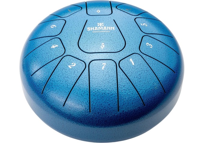 Shamann 8" 11 Notes F-Major Blue Tongue Drum