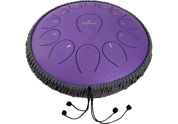Shamann 14" 13 Notes C-Major Lavender Tongue Drum
