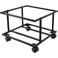Muziker 10'' 12'' Vinyl Record Metal Assembly Display Holder with wheel Stolový stojan na LP platne