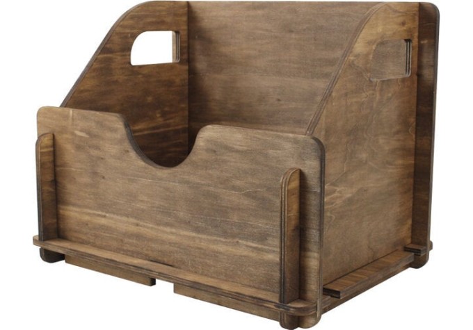 Muziker Self-Assembly Plywood Box na LP platne