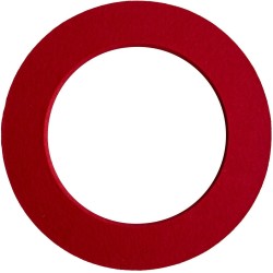 Sela SEASBFR14 Plstený krúžok Red