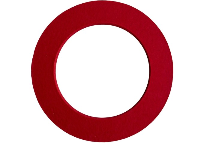 Sela SEASBFR14 Plstený krúžok Red