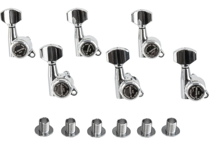 Gotoh SG381 MG-T 07 6L C Chrome Ladiaca mechanika pre gitaru