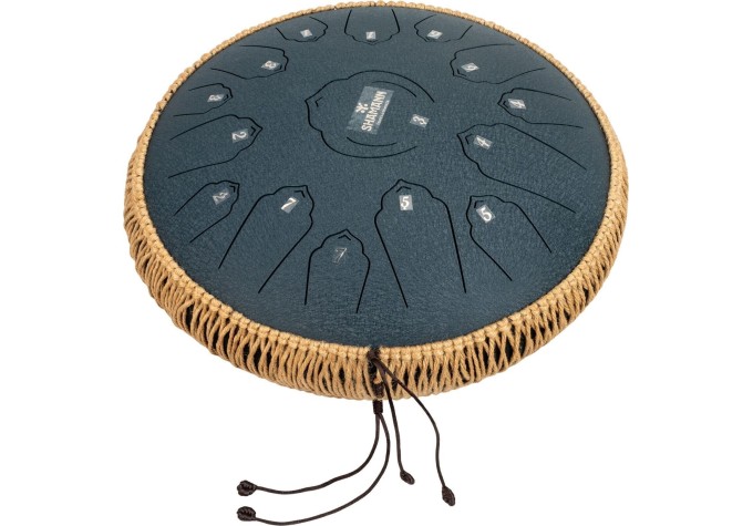 Shamann 14" 15 Notes C Major Navy Blue Tongue Drum
