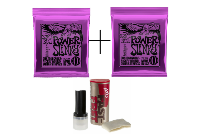 Zvýhodnená sada Ernie Ball 2220 + Fast Fret