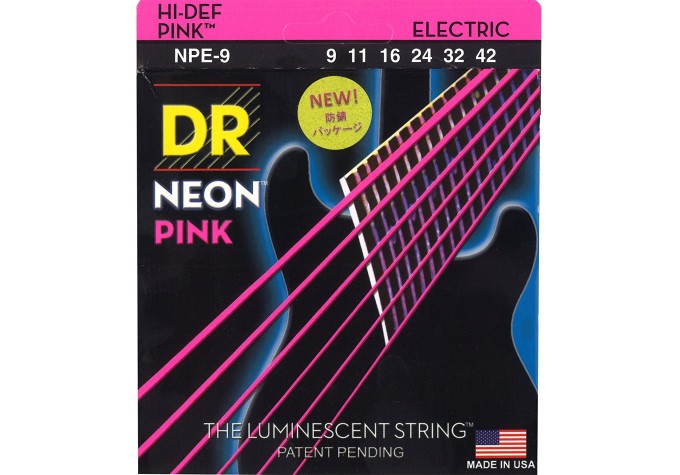 DR Strings NPE-9 Neon