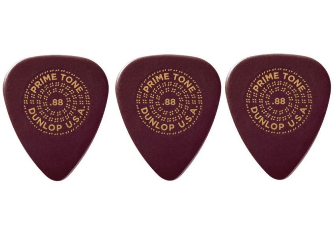 Dunlop 511P Primetone Standard 0.88 Smooth 3-Pack