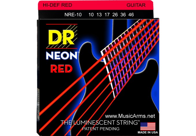 DR Strings NRE-10 Neon