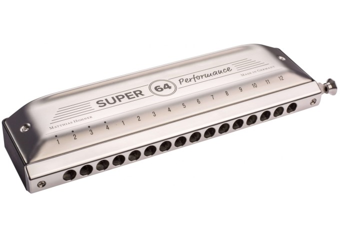 Hohner M758501 Super 64 Diatonická ústna harmonika