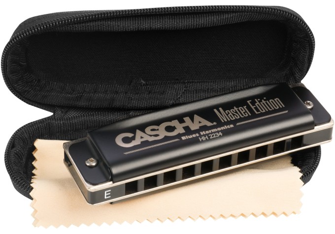 Cascha HH 2234 Master Edition Blues E Diatonická ústna harmonika