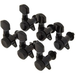 Schaller M6 135 Locking 6L Black Ladiaca mechanika pre gitaru