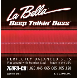 La Bella 760FS-CB Struny pre 6-strunovú basgitaru