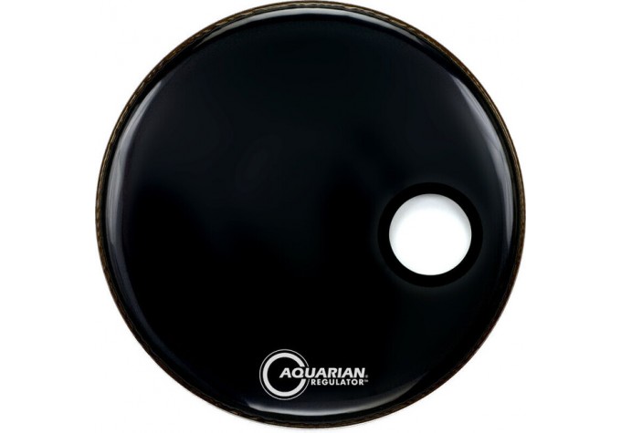 Aquarian Regulator 22" Čierna Blana na bubon