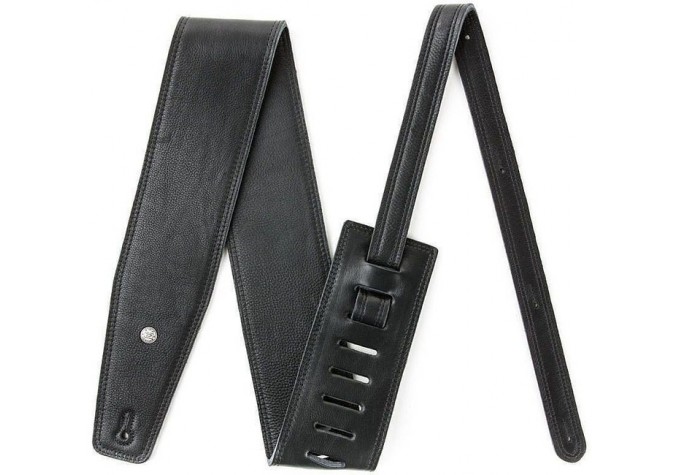 Dunlop BMF Deluxe Leather Strap Black