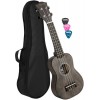 Cascha HH 3960 Sopránové ukulele Čierna