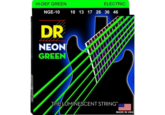 DR Strings DR Neon Green 10