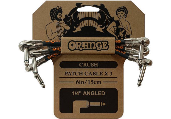 Orange Crush 6'' Patch Cable 3 pack