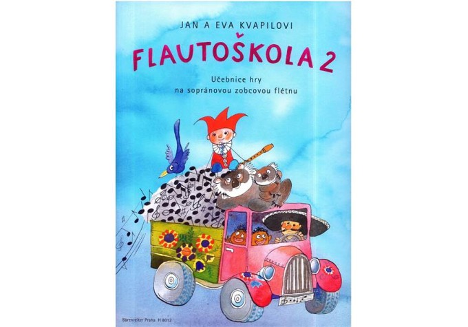 KN Flautoškola 2 - Učebnice hry na sopránovou zobcovou flétnu