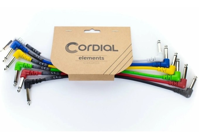 Cordial EI Pack 3 60 cm Zalomený - Zalomený Patch kábel