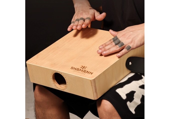 Shamann 3 in One Travel Natural Drevený cajon