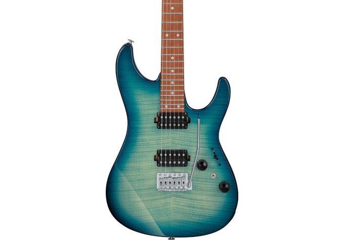 Ibanez AZ24S1F-TXB Transparent Turquoise Burst