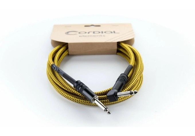 Cordial EI 7,5 PR-TWEED-YE 7,5 m Rovný - Zalomený Nástrojový kábel