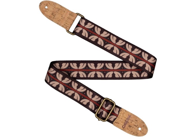 Cascha CUS-VC10 Vegan Cork Popruh pre ukulele Ethnic Red Stripes