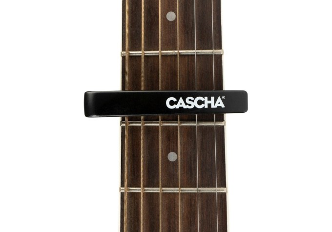 Cascha CACP3A Black Kapodaster pre gitaru