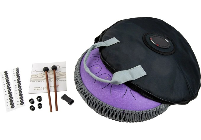Shamann 14" 13 Notes C-Major Lavender Tongue Drum