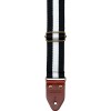 Cascha CGS-CD4 Cotton Gitarový pás Black & White