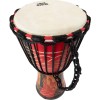 Noicetone D064-1 8" Black Red 8" Djembe