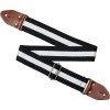 Cascha CGS-CD4 Cotton Gitarový pás Black & White
