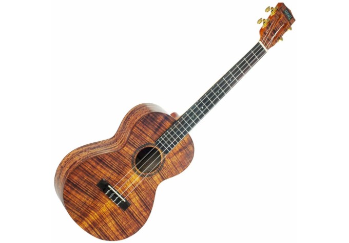 Mahalo MA4KA Artist Elite Series Barytónové ukulele Photo Flame Koa