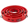 Noicetone D016-2 15x4,5cm Red 5,9" Ručná tamburína