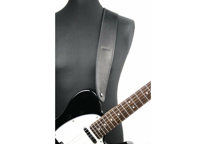Richter Raw IV Nappa Black Gitarový pás Black