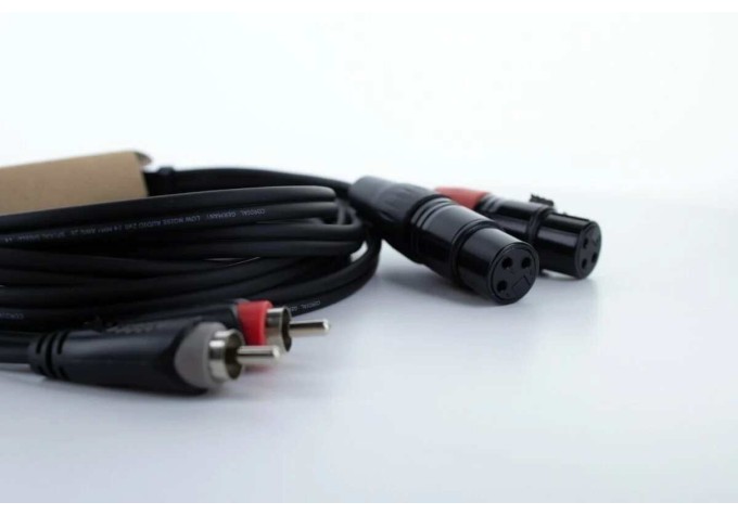 Cordial EU 3 FC 3 m Audio kábel