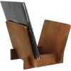 Muziker Self-Assembly Paulownia Stolový stojan na LP platne