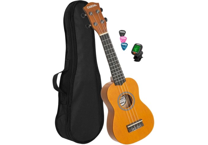 Cascha HH 3973 EN Sopránové ukulele Žltá