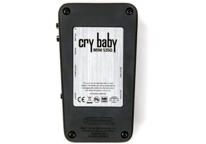Dunlop Cry Baby Mini 535Q Wah-Wah pedál
