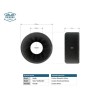 Dekoni Audio EPZ-GRADO-ELVL Náušníky pre slúchadlá Čierna