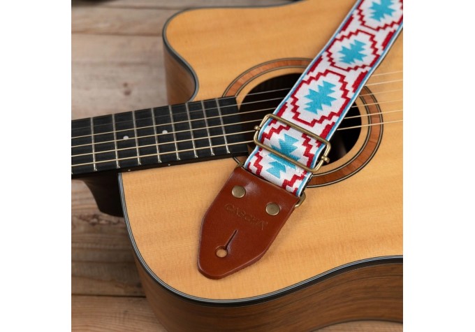 Cascha CGS-JW4 Jacquard Gitarový pás Inca
