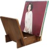 Muziker Self-Assembly Paulownia Stolový stojan na LP platne