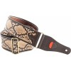 RightOnStraps Snake II Gitarový pás Béžová