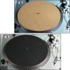 Muziker Genuine Leather & Cork LP Slip Mat Slipmat